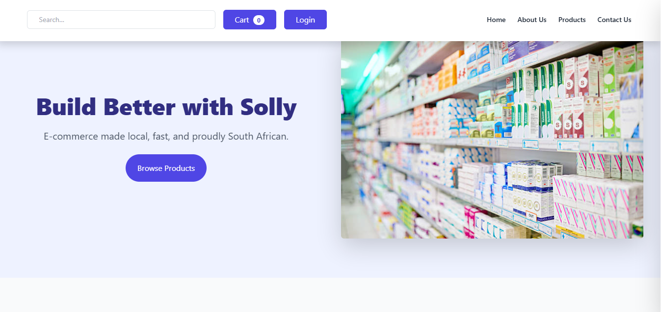 SollyStore Screenshot